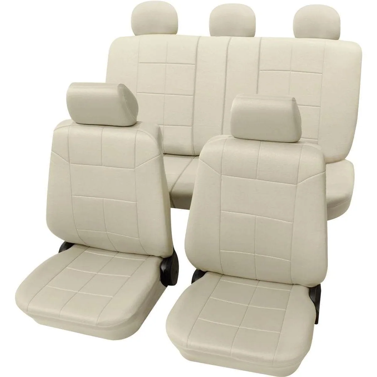 PETEX Universal Autositzbezug Eco-Class Dakar, Seitenairbag-geeignet, teilbare Rückbank